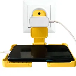 G2L New Multi-Purpose Mobile Stand Holder for Charging, Wall Mount Hanging Mobile Holder-image-9