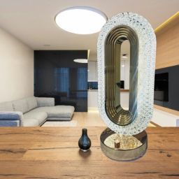 Oval Shape Decorative Night Lamp Table Lamp-image-23