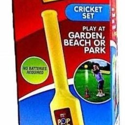 Toy World Pop up & Strick cricket set for kids outdoor & indoor game-image-18