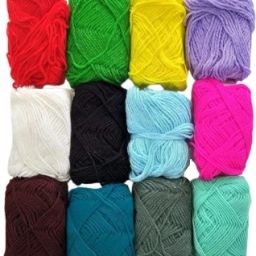 12pcs Best Quality Different Color Wool Ball For Art and Craft-image-35