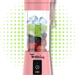 USB Rechargeable Portable Blender Juicer | Mini Smoothie & Shake Maker 150 W Mixer Blender-image-8