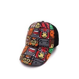 JENNA Boys Printed Baseball Cap-16