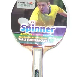 SPINNER-CODE PRO Multicolor Table Tennis Racquet-29