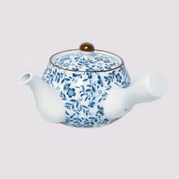 Porcelain Nobana Kyusu Teapot|1 Porcelain Japanese Kyusu Teapot (430ml) |-image-29