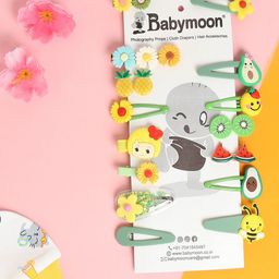 Babymoon Girls Pack Of 14 Tic Tac Hair Clips-image-80