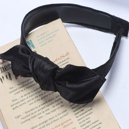 Jewelz Women Black Solid Plastic Hairband-picture-28
