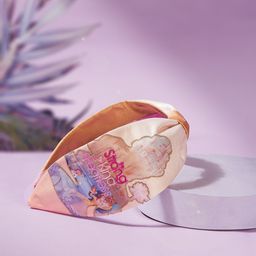 HAIR DRAMA COMPANY Kids Girls White & Pink Disney Princess Knotted embroidered Hairband-image-81