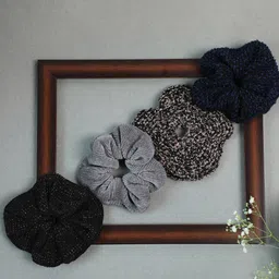 SOHI Set Of 4 Scrunchies-20