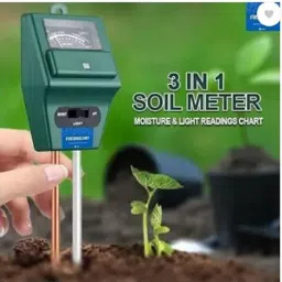 kalindry 3-in-1 Soil Test Kit and garden tool set Lig ht & Moisture, Plant Tester combo Soil PH Meter image 2
