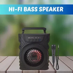 GUGGU 301 (PORTABLE BLUETOOTH DESKTOP SPEAKER) HI Quality Sound Upto 6Hr. PlaytimeG238 5 W Bluetooth Laptop/Desktop Speaker-1