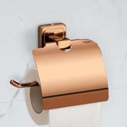 Deccan Rose Gold Toilet Paper Roll Holder/Tissue Holder/Toilet Paper Stand Steel Stainless Steel Toilet Paper Holder-image-97