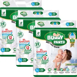 Large L Size Premium Soft Diaper pants for Baby 9 to 14 kgs - L-picture-12