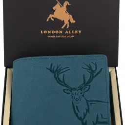 Men Casual Grey Genuine Leather RFID Wallet-image-113