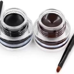 2 in 1 Black & Brown Water Proof & Smudge Proof 24hrs Gel Eyeliner 3+3= 6g-image-80