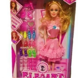 Doll with accessories and dresses Multicolor (Multicolor)-6