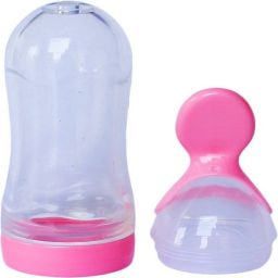 Baby Squeezy Food Grade Silicone Spoon Bottle Feeder- Silicone-21