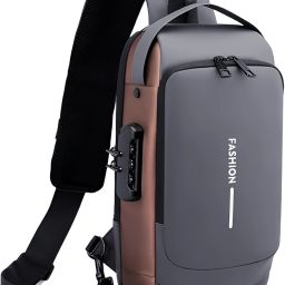 Grey Men & Women Shoulder Bag Stylish Crossbody Sling Bag with USB Charging Port & Secure Locking System-image-75