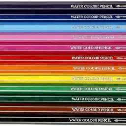 doms Super Soft 3.3mm Lead 24 Shades Pre-Sharpened Water Color Pencil| Hexagonal Shaped Color Pencils image 3