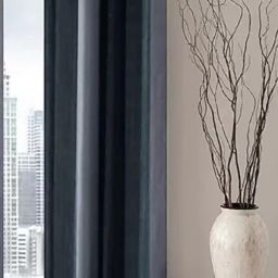 153 cm (5 ft) Polyester Semi Transparent Window Curtain Single Curtain-image-9