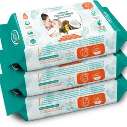 Combo of 3 Coconut Based Skincare Baby Wet Wipes-8