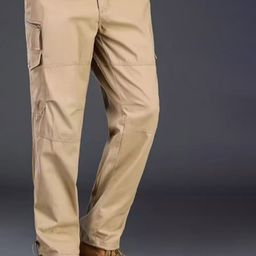StyleCast x Revolte Men Mid-Rise Cargos Trousers-picture-20