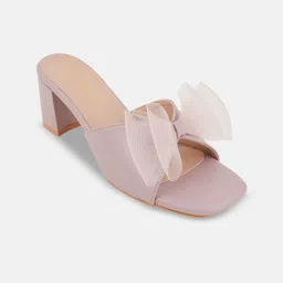 DressBerry Women Open Toe Block Sandals with Bows-picture-19