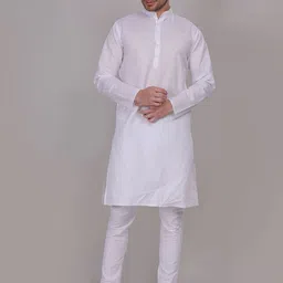 4u Fashion Men Regular Kurta with Harem Pants-image-61