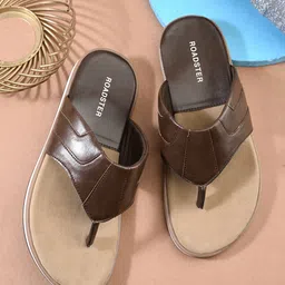 The Roadster Lifestyle Co Men Color-Blocked Slip-On Comfort Sandals-image-71