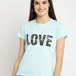 Tromko Women Typography Printed T-shirt-picture-2