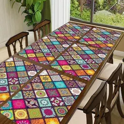 Aura 6Pcs Pink & Blue Printed Table Placemats-image-62