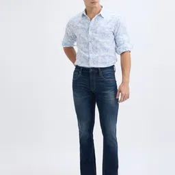 Pepe Jeans Men Spread Collar Abstract Printed Cotton Casual Shirt-image-21