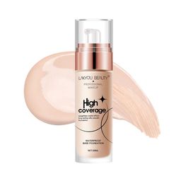 LAKYOU BEAUTY High Coverage Waterproof Base Foundation - 60 ml - Soft Ivory 02-24