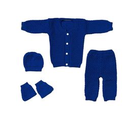 The Creators Infants 5-Pcs Striped Wool Baby Apparel Gift Set-picture-43
