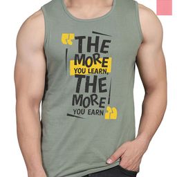 WOOSTRO Men Pack Of 2 Typography Printed Round Neck Cotton Slim Fit T-shirts-image-57