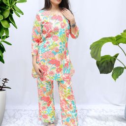 MYROR Printed Tunic & Trouser Co-Ord Set-picture-8
