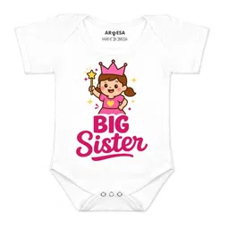 Arvesa Kids-Unisex White Cotton Rompers-picture-18