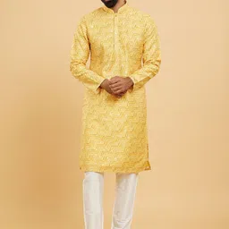 Twamev Men Striped Regular Kurta with Pyjamas-20
