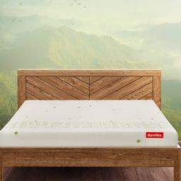 Duroflex Kaya - Organic Cotton Fabric 6" Queen Latex Foam Mattress (72x60 Inch)-image-45