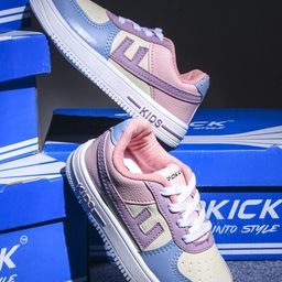 AEROKICK Kids Colourblocked Sneakers-47