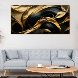 DEKORSTATION Gold Canvas Wall Art-image-33