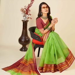 VARNI FABRICS Floral Designer Kota Saree-image-78