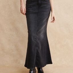RAREISM Flared Maxi Skirt-image-10