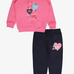Bodycare Kids Girls Printed Top With Joggers-image-47