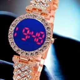 TARIDO Unisex Bracelet Style Straps Digital Watch TUCH_SQ-BLACK-04-image-50