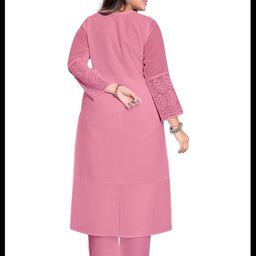 ZAZADIYA IMPEX Women Embroidered Chikankari Cotton Kurti-picture-36