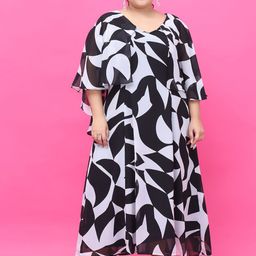 theRebelinme Women Georgette A-Line Maxi Dress-image-78
