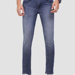 SF JEANS by Pantaloons Men Skinny Fit Mid-Rise Low Distress Heavy Fade Jeans-image-44