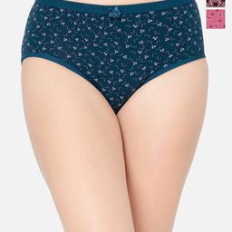 DressBerry Pack Of 3 Printed Cotton Mid-Rise Hipster Briefs-image-45