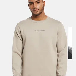 Octave Men Round Neck Long Sleeves Pullover Sweatshirt-image-17