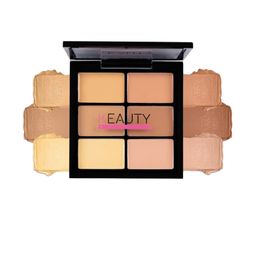 Keauty Beauty 6 Shade Concealer & Corrector Palette - 12 g - Shade - 02-16